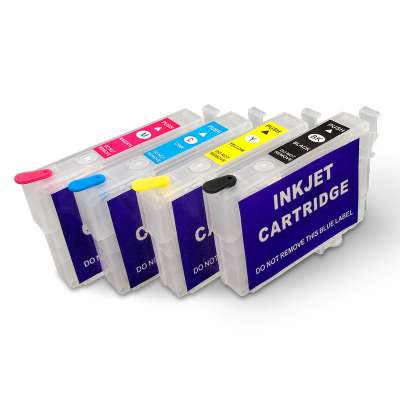 Ocinkjet Empty Refillable Ink Cartridge With Chip For Epson Stylus S22 SX125 SX420W SX425W BX305F BX305FW Printer