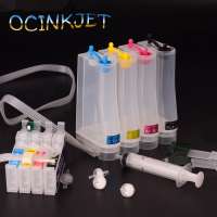 Ocinkjet T0771-0776 Continuous Ink Supply System For Epson R280 Ciss Eco Solvent For Epson Stylus Photo R260-R380-R280 RX580-RX6