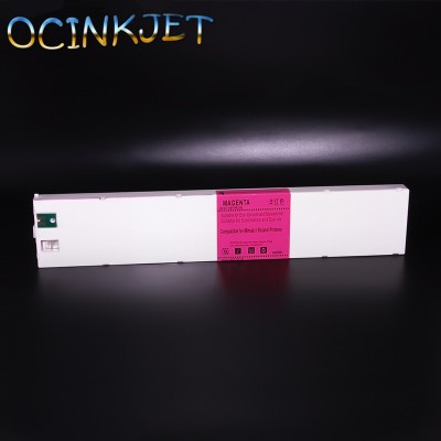 Ocinkjet 6 Colors 440ML SS21 SOLVENT Compatible Ink Cartridge Full With Eco-solvent Ink For Mimaki JV33 Printer