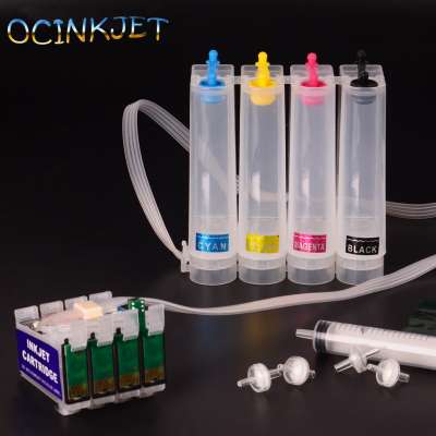 Ocinkjet T1281 -T1284 Continuous Ink Supply System For Epson Stylus S22-SX125-SX420W-SX425W CISS With Chip 4Colors/Set