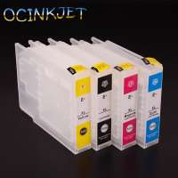 Ocinkjet Empty Refillable Ink Cartridge With Chip For Epson WF 8010 8510 8090 8590 Printer