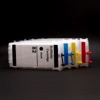 Ocinkjet 82 Empty Refillable Ink Cartridge With Chip For HP 510